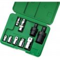 SK Tools 4010 Universal / Adapter Set, 10-pack, 1/4", 3/8" and 1/2"-