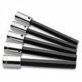 SK Tools 41455 Hex Bit Socket Set, Metric, 5-pack-
