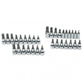 SK Tools 89039 Bit Set, 33-pack, 1/4" and 3/8" drive-