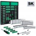 SK Tools SK01454-216P Socket Set with Bits, 1/4" drive, 101-pack-