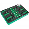 SK Tools SK02046 Combination Screwdriver Set, 6-pack, magnetic-