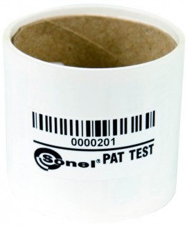 Sonel WANAKKODPAS PAT Test Barcode Stickers, 100-pack-