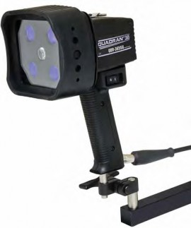 Spectroline NDT QDR-365SBLA/20 QUADRAN NDT Inspection Lamp, Standard Intensity, Integral Black Light Filter, 20ft Cord-