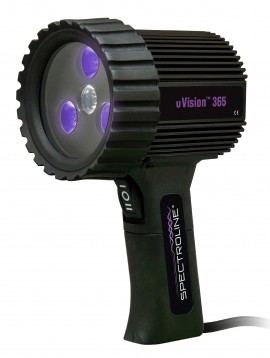 Spectro-UV UV-365EH uVision 365 Standard Series LED 365nm UV-A Blacklight Lamp Kit, 7000 &amp;mu;W/cm&amp;sup2, 7&amp;quot;-