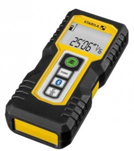 Stabila 06250 LD250BT Bluetooth Laser Distance Measurer, 165'-