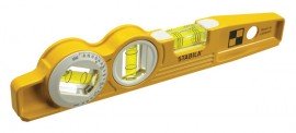 Stabila 25360 Type 81SMW360 Die Cast Torpedo Level with protractor vial-