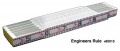 Stabila 80015 Engineers Ruler 1/16ths, 1/10ths &amp; 1/100ths Scale-