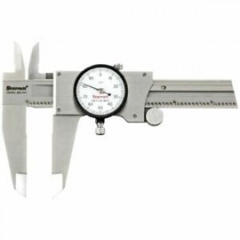 Starrett 120Z-12 Dial Caliper, hardened stainless steel, 0 to 12&amp;quot;, imperial-