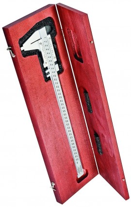 Starrett 123MZ-300 Master Vernier Caliper, +/-.01mm-