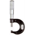 Starrett 436.1MXFL-25 Outside Micrometer, 0-25mm, +/-.002mm-