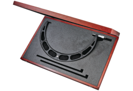 Starrett 436.1MXRLZ-525 Outside Micrometer, 500-525mm, +/-.008mm-