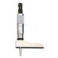 Starrett 443Z-6RL Micrometer Depth Gage with Half Base, 0 to 6&amp;quot;-