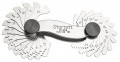 Starrett 484 Screw Pitch Gauge, 3.5 to 36 TPI, 28 leaves-
