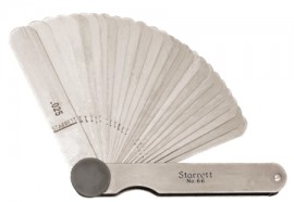 Starrett 66 English Thickness Gauge, imperial-