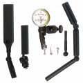 Starrett 711GCSZ Last Word Dial Test Indicator with attachments, 0.03&quot; range, 0 to 15 to 0 reading-