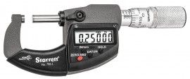 Starrett 796.1XFL-1 Electronic Micrometer, 0 to 1&quot; range, 0.00005&quot; resolution-