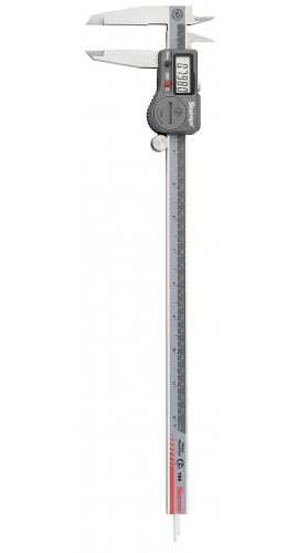 Starrett 798B-12/300 W/SLC Electronic Caliper with standard letter of certification, 0 to 12&amp;quot;, SPC output-