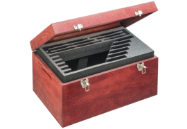 Starrett 937 Wood Case for S436DZ Micrometer Sets-