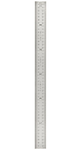 Starrett C303R-6 Steel Rule with Inch Graduation-