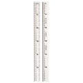 Starrett C309R-6 Steel Rule with Inch Graduation, 9R, 6&amp;quot;-