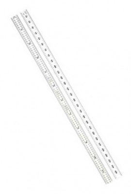 Starrett C331-300 Full-Flexible Rule - mm and inch Graduations, 300mm to 11-3/4&amp;quot;-