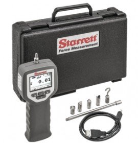 Starrett DFG-20 Digital Force Gauge, 100 N (20 lbf), 5,000:1-