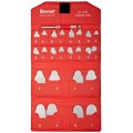 Starrett S167CHZ Radius Gauge Set, imperial-