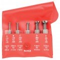 Starrett S830FZ Small Hole 5-Piece Gauge Set, 0.125 to 0.5&quot;-