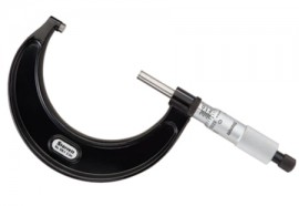 Starrett T436.1XRL-4 Outside Micrometer, 3 to 4&amp;quot;, ratchet thimble-