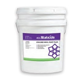 ACL Staticide 6700DDG1 ESD Vinyl Paint, 1 gal, dark gray-