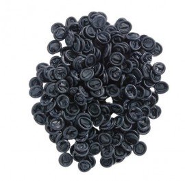 ACL Staticide 80LA-M ESD Finger Cots, Black, Medium-