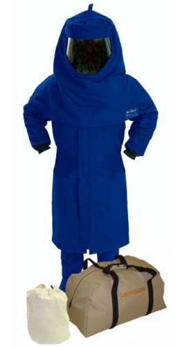 Steel Grip AGW40K-CL-8-L Arc Gear Coat, Leggings and Hood Kit, large, size 8 gloves-