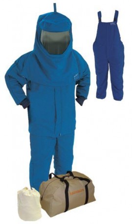 Steel Grip AGW40K-JB-11-4XL Arc Gear Jacket and Bib Overall Kit, 4XL, size 11 gloves-