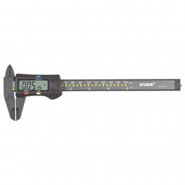 Storm 3C351 Digital Caliper, 0 to 6&amp;quot; (150 mm), carbon fiber-