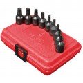 Sunex 3670S Internal Torx Set, 3/8" Drive, 9-pack-