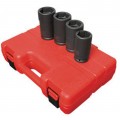 Sunex 4626 Deep Budd Wheel Socket Set, 3/4" Drive, 4-pack-