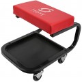Sunex 8507 Padded Creeper Seat, 1" deep parts tray, 2.5" casters-