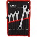 Sunex 9605MA Combination Wrench Set, Metric, 20 to 24 mm-