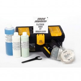 Symtech 75010090 Headlamp Restoration Kit, up to 70 vehicles, with 3&amp;quot; orbital sander-