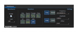 Teledyne LeCroy T3DSO1000-FG AWG Software Option for T3DSO1000 Series-