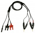 Teledyne LeCroy T3TL4K-150 D.C. Milli-Ohm Meter Replacement Test Lead, kelvin Clip 1500 MM-