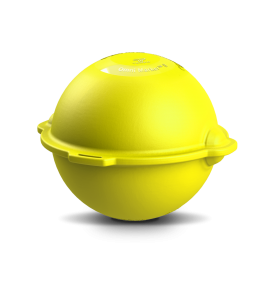 Tempo OM-03 Omnimarker II Underground Utility Marker Ball, yellow, gas, 83 kHz, 30-pack-