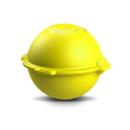 Tempo OM-03 Omnimarker II Underground Utility Marker Ball, yellow, gas, 83 kHz, 30-pack-