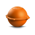 Tempo OM-05 Omnimarker II Underground Utility Marker Ball, orange, telephone, 101.4 kHz, 30-pack-