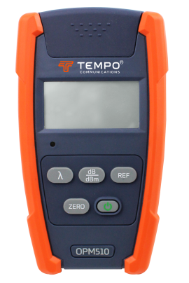 Tempo OPM510 Optical Power Meter, -65 to 10dBm, telco-