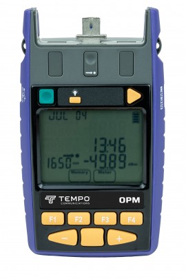 Tempo T2600-H6-APC High-Power Optical Power Meter with InGaAs H6 Detector and APC Connector, +33 dBm Range-