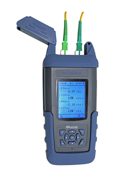 Tempo T6106-APC Optical 1G and 10G PON Power Meter with 1270 and 1310 nm upstream burst signals-