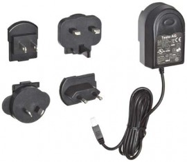 Testo 0554 1094 Power Supply Unit with Interchangeable Connectors-