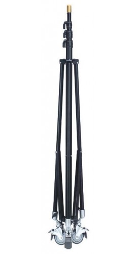 Rental &amp;ndash; Testo 0554 4209 Extendable Tripod with Wheels, Up to 4m-