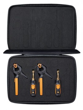 Testo 0563 0002 20 Smart Probes AC and Refrigeration Test Kit, -58 to 302&amp;deg;F, -14 to 870 psi-